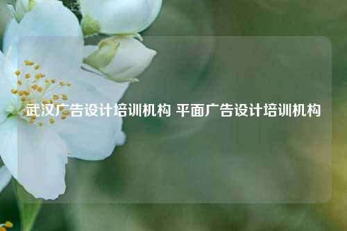 武汉广告设计培训机构 平面广告设计培训机构