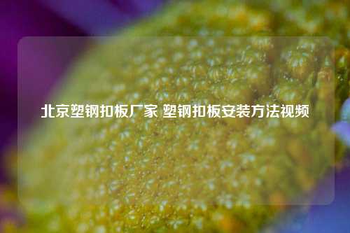 北京塑钢扣板厂家 塑钢扣板安装方法视频